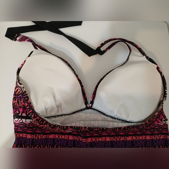 Foxy Jeans Swim Halter Tankini - Picture 5 of 14